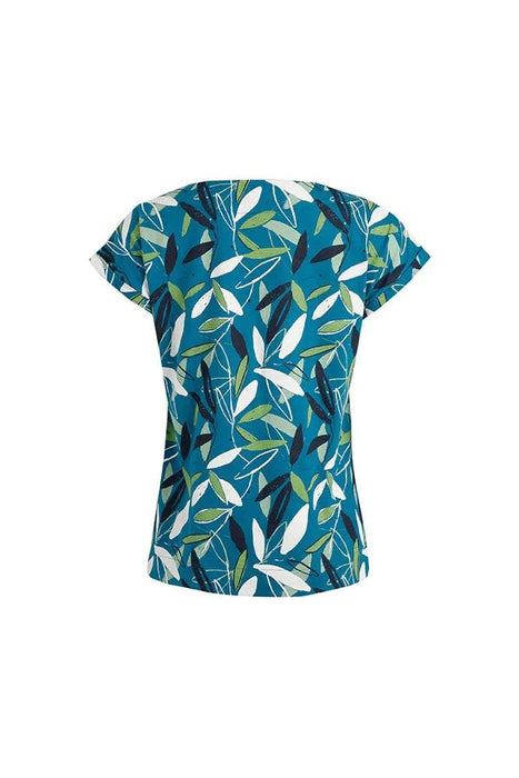 Weird Fish Paw Paw Organic Jersey T-Shirt Deep Sea Blue - Boardworx