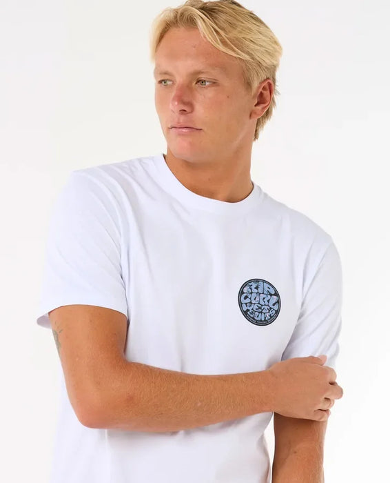 Rip Curl Wettie Passage Icon Tee White