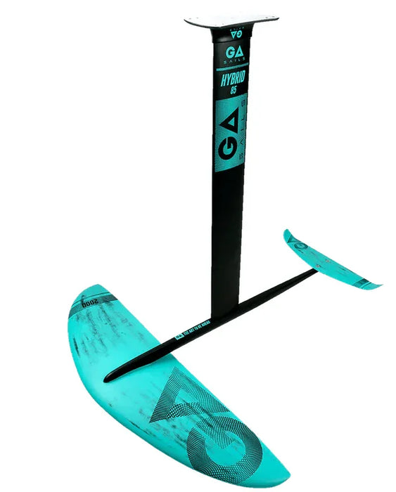 GA Hybrid 85 wing foil hydrofoil in teal and black for wing foiling and watersports