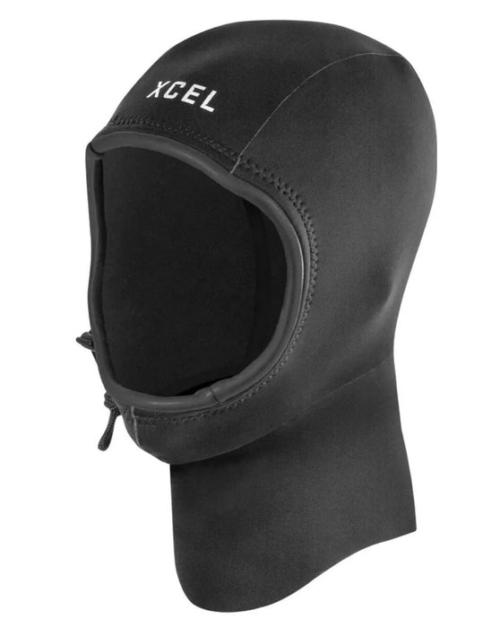 XCEL Axis Wetsuit Hood 2mm black neoprene surf hood with face opening
