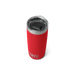 Yeti Rambler 10 oz red insulated tumbler with clear lid, rescue red color