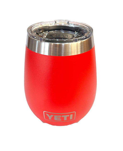 Yeti Rambler 10oz (296 ml) Wine Tumbler Including MagSlider Rescue Red - Boardworx