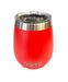 Yeti Rambler 10oz (296 ml) Wine Tumbler Including MagSlider Rescue Red - Boardworx