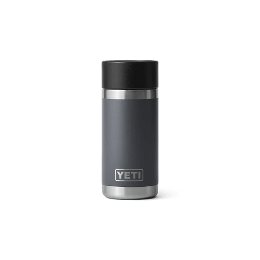 Yeti Rambler 12 oz Bottle with Hotshot Cap Charcoal - Boardworx