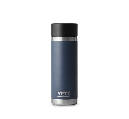 Yeti Rambler 18 oz Bottle with Hotshot Cap Navy - Boardworx