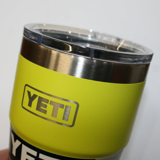 Yeti Rambler 20 oz Stackable Cup Firefly Yellow Ltd - Boardworx