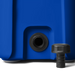 Yeti Roadie 15 Royal Blue cool box drain plug detail
