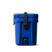 Yeti Roadie 15 Royal Blue cool box, side view with shoulder strap