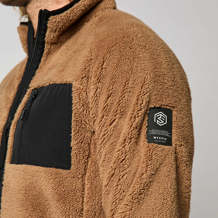 Mystic DTS Teddy Zip Thru Slate Brown